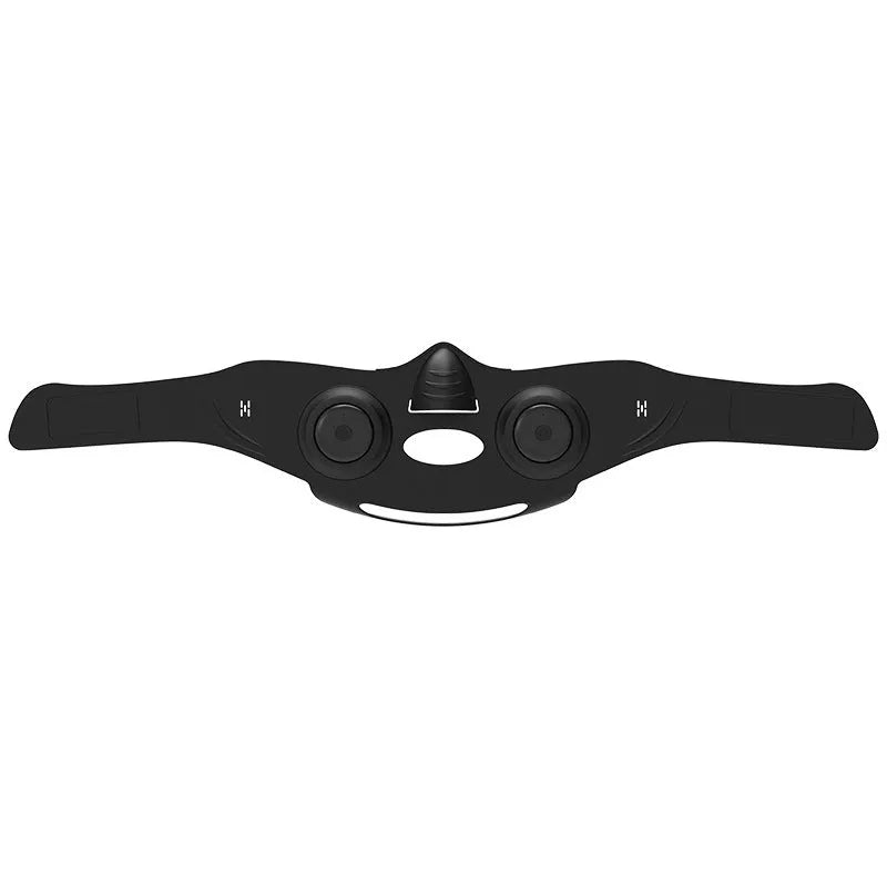 Black photon rejuvenation beauty mask device with four intensity gears and a USB port.