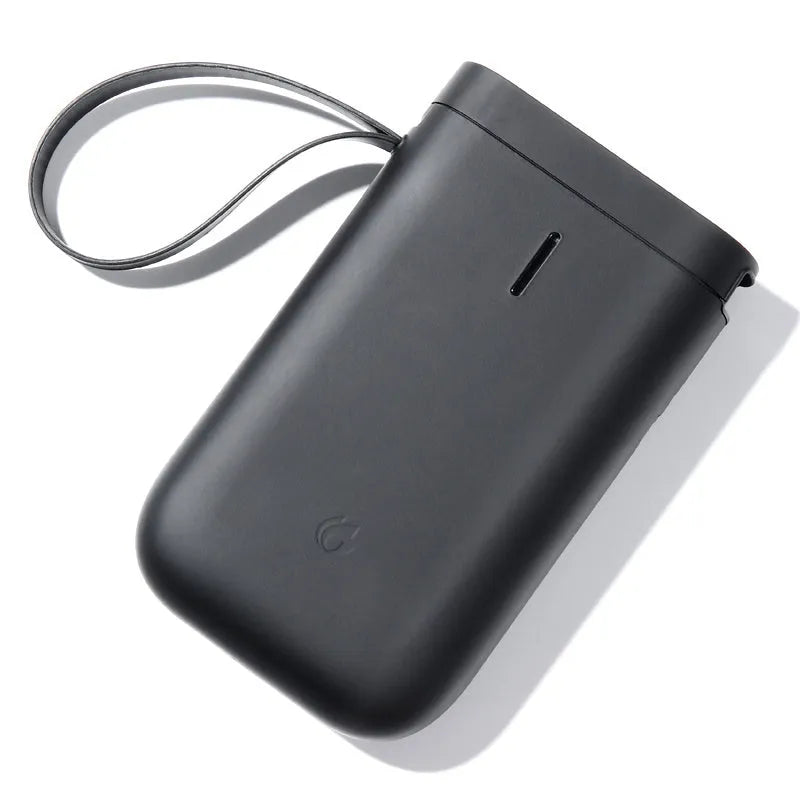 D11 Bluetooth thermal label printer with compact design and thermal paper