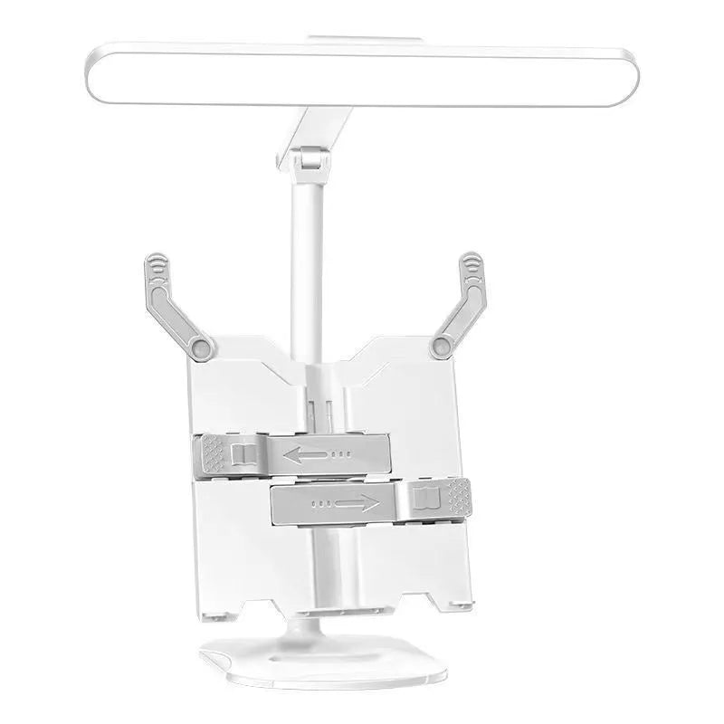 Multifunctional reading bookshelf lamp with adjustable learning table features and three-speed colour temperature settings
