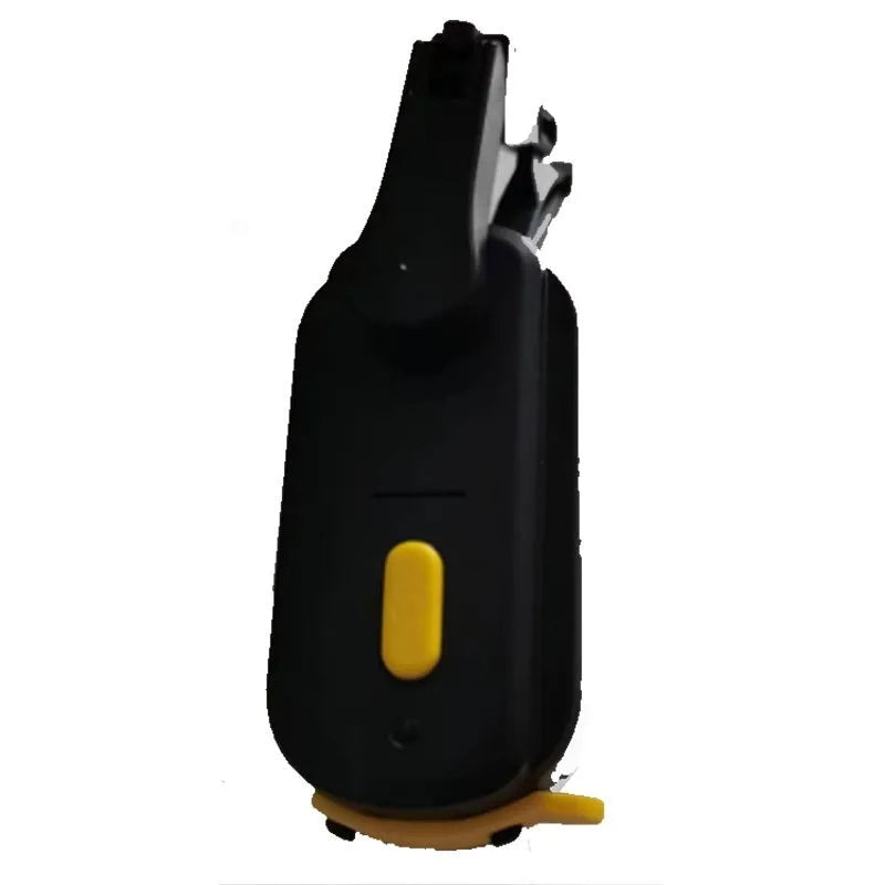 Black plastic motorcycle helmet wiper unit with a 65mm blade for visor clearing.