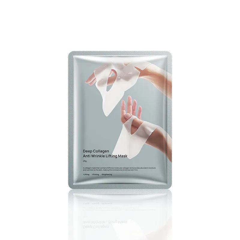 Collagen anti-wrinkle moisturising facial mask sheet with 28ml serum