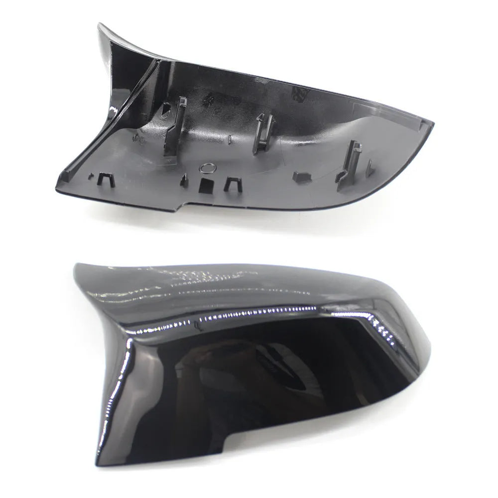 Paint bright black modified horn rear-view mirror shells for BMW 3 Series 4 Series vehicles
