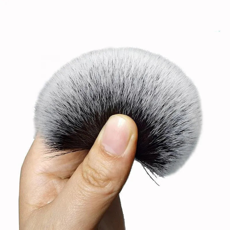 Black car detailing brush with pig hair bristles and PP handle in two size options