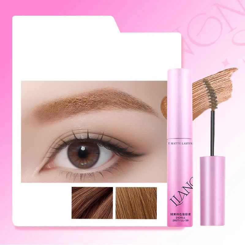 Velvet Fog eyebrow cream in four shades with 4.5g content for natural brow definition