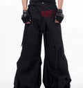 Boys wide-leg summer trousers in Korean style black or grey colour