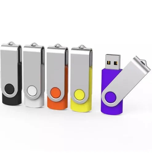 USB 3.0 external hard drive with metal shell in black on a flat surface
