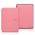 Hard plastic leather-style protective case for Kindle Paperwhite with magnetic closure in multiple colours.