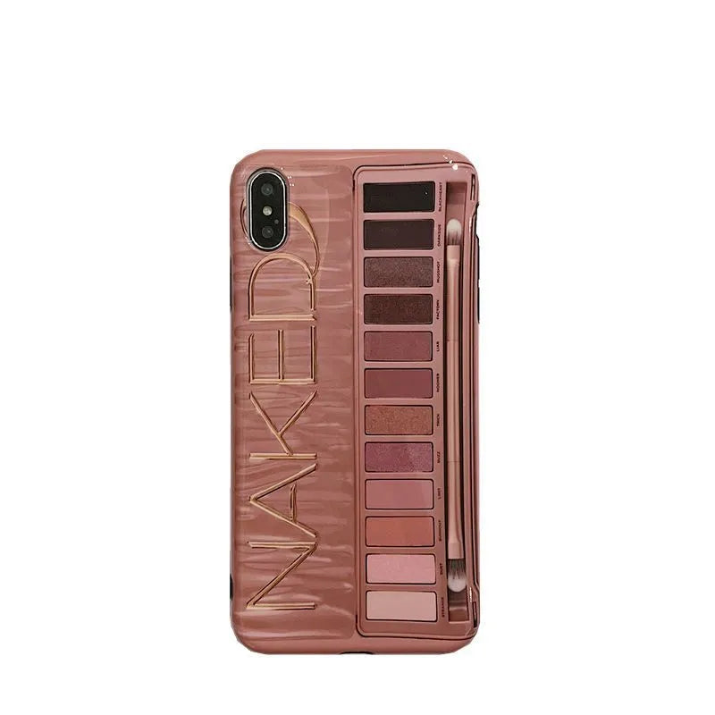 Silicone phone case for iPhone in flesh colour and grey colour options.