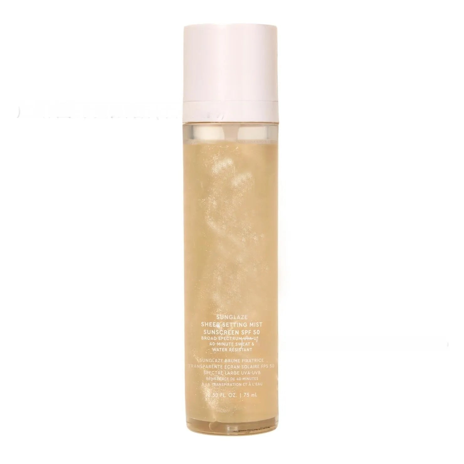 75ml Makeup Moisturising Protective Spray bottle with spray nozzle.