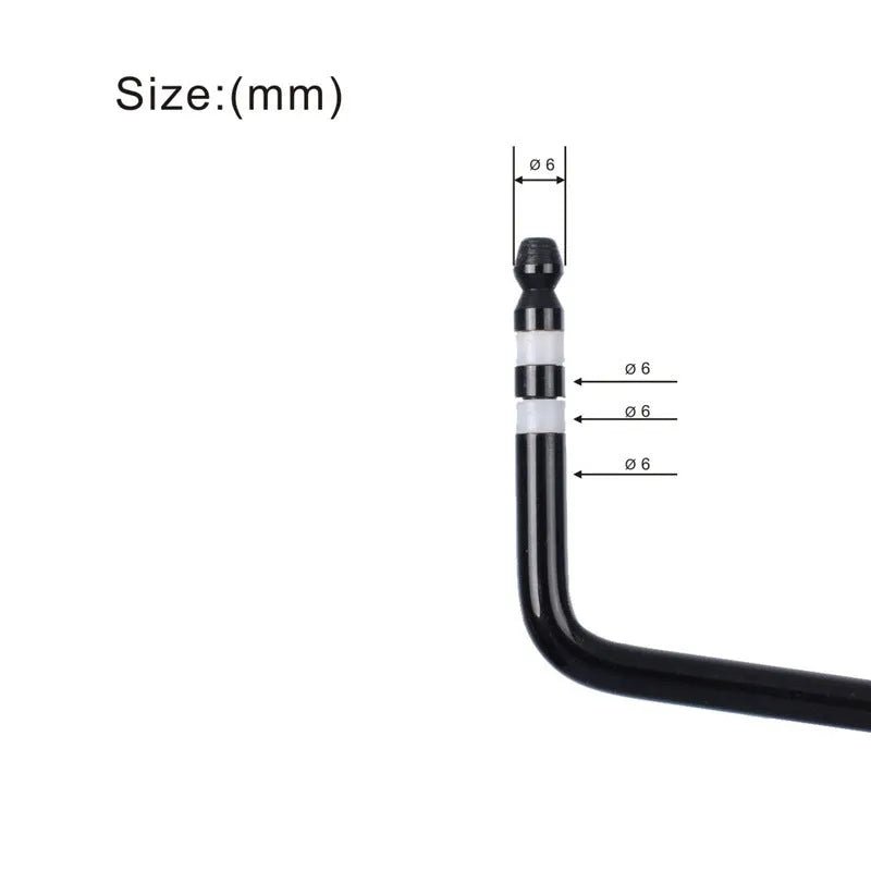 Direct plug-in metal guitar tremolo bar in black, gold, silver, and blue colour options.