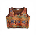 Loose fit round neck short sleeve t-shirt with screen print design in bird eye cloth fabric