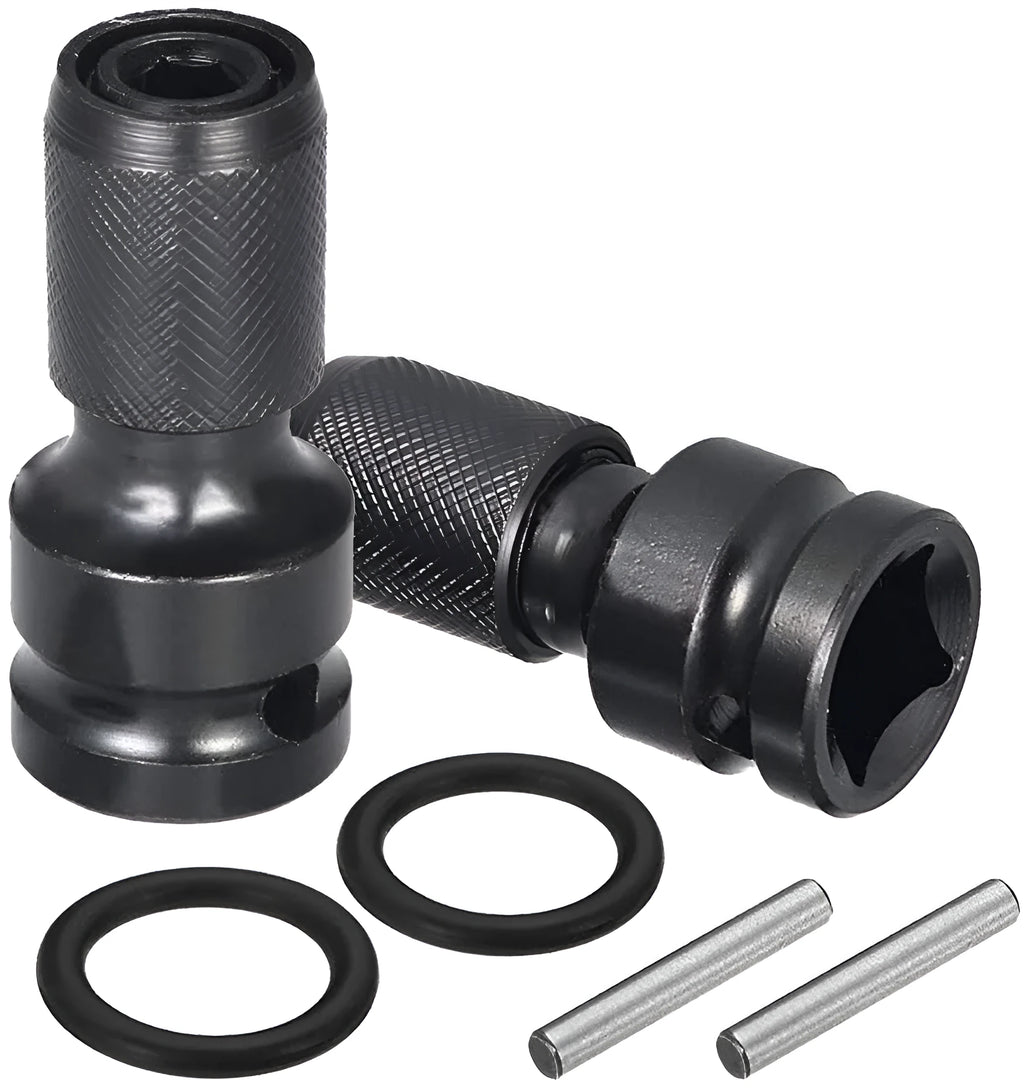 No. 45 steel scaling bit holder with telescopic sleeve and hexagonal handle for electric wrenches