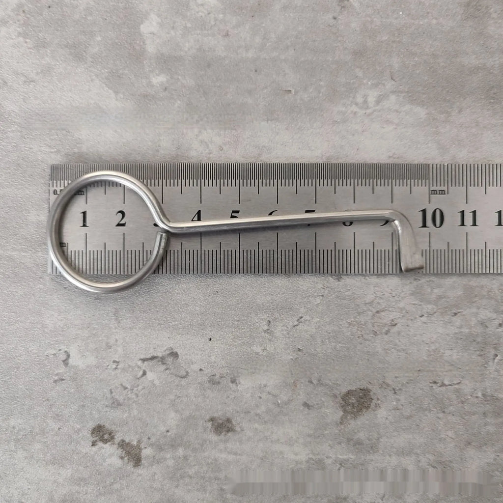 Two alloy wrench tools side by side showing portable universal design for household repairs