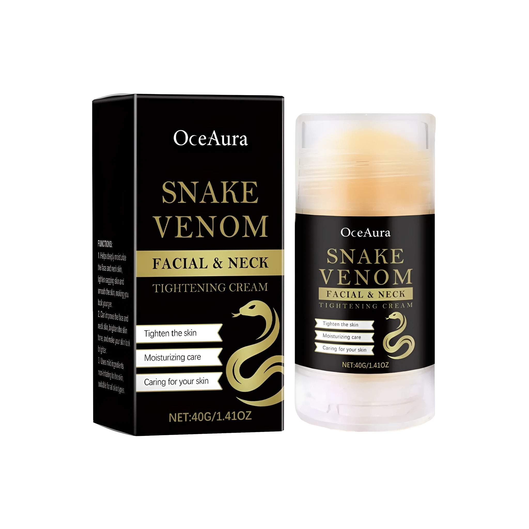 40g nursing stick of tightening cream with snake venom peptide and vitamins