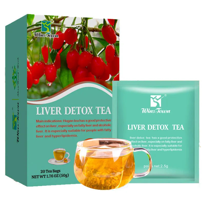 Box of Herb Substitutional Tea containing 50g of medicine and food homology tea leaves.