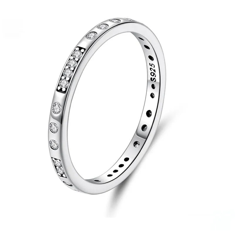 Sterling silver 'I Love You' Morse code ring with black oxidised finish on a plain background.