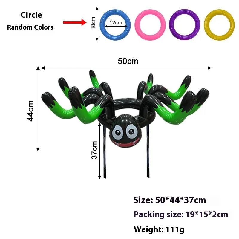 PVC inflatable throwing toy in character design options for teenagers