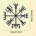 13x13cm square notebook design vinyl sticker for car glass or body.
