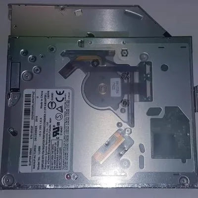 Silver MacBook Pro 13-inch laptop internal optical drive with SATA connector, UJ8A8 specification