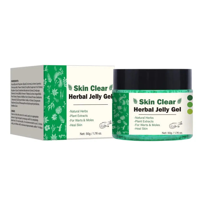 50g tube of clear herbal gel for body care with product code FP-B012-50g