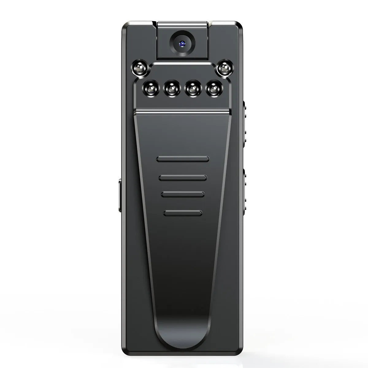 Black 1080p HD DV home camera with night vision and motion detection features