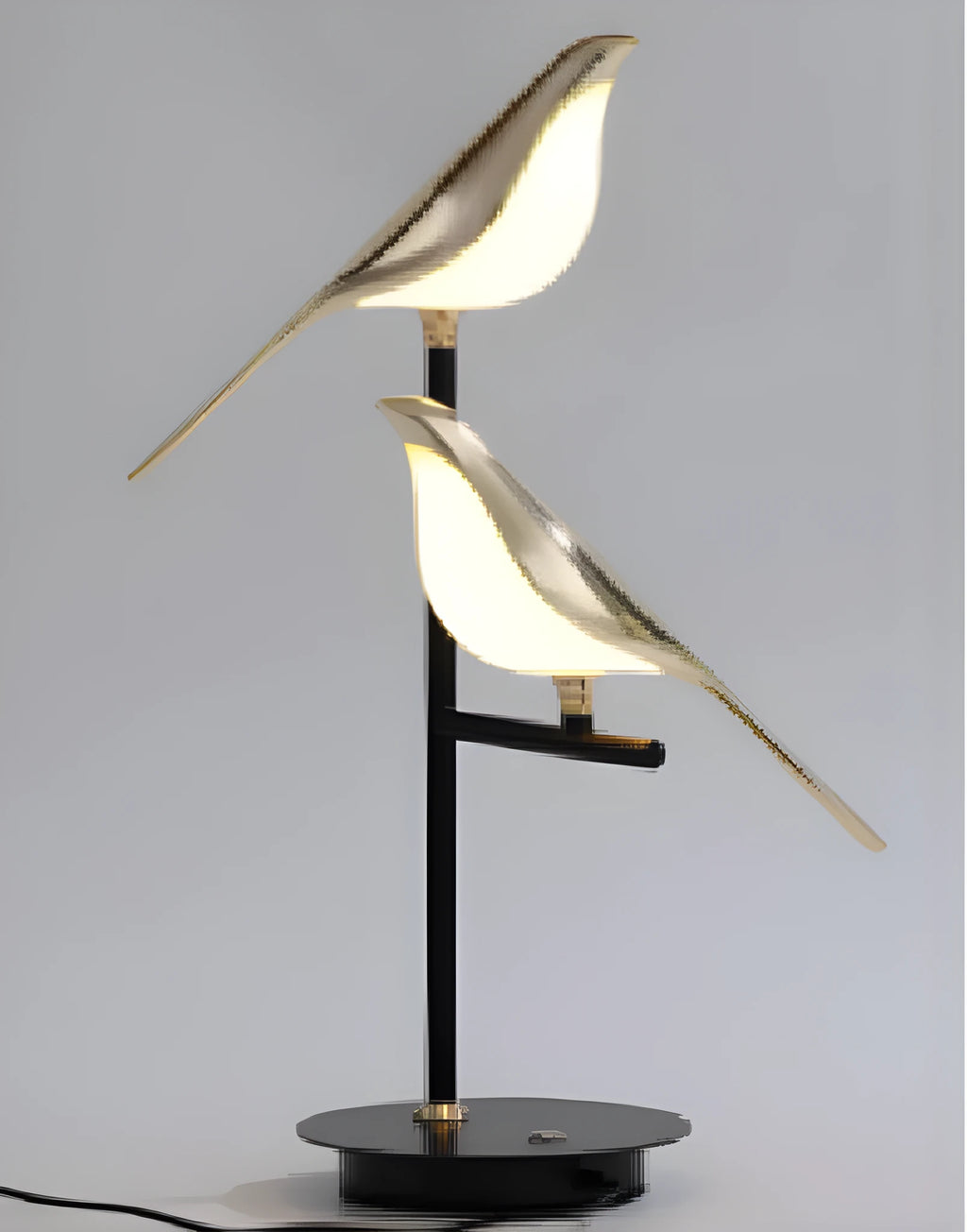 Modern aluminium alloy hall chandelier with adjustable height, shown in a neutral light setting.