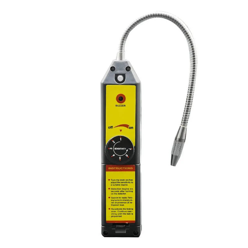 WJL-6000 handheld electronic halogen leak detector with extended probe for car air conditioning leak detection