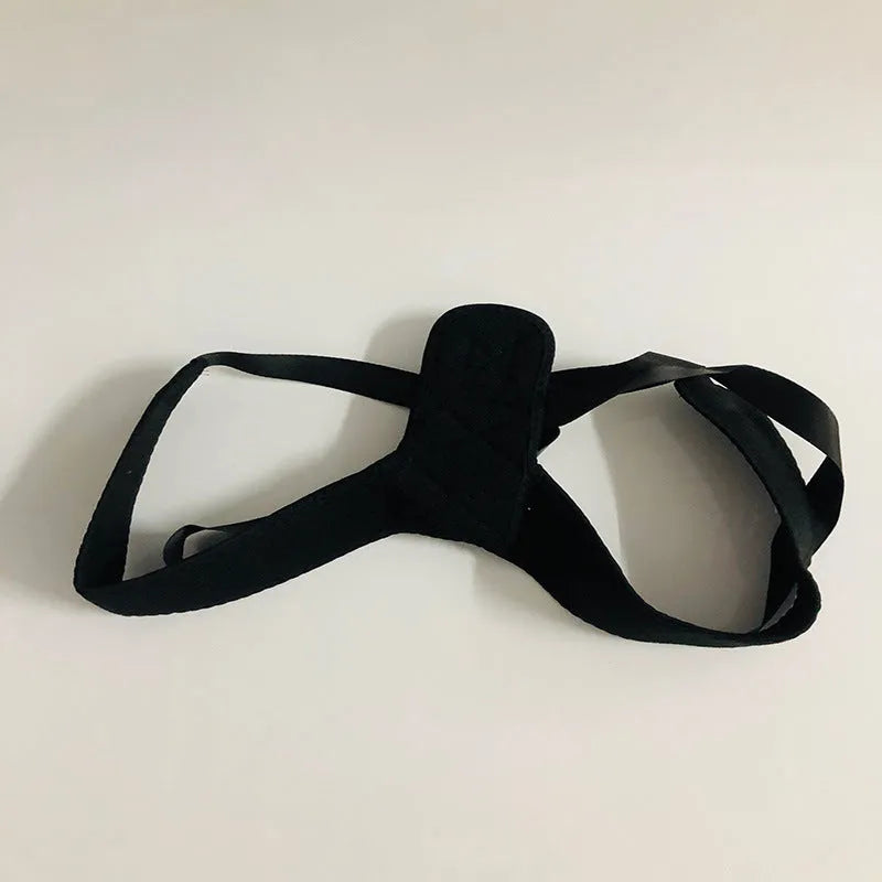 Babaka adjustable nylon sitting posture correction belt for back and shoulder support.