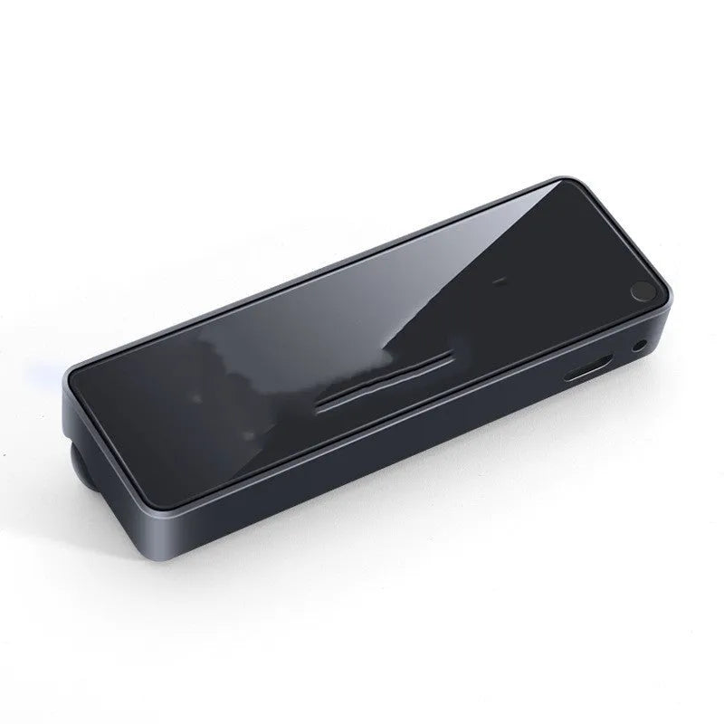 Black automobile air vent aromatherapy LED light with fragrance sticks