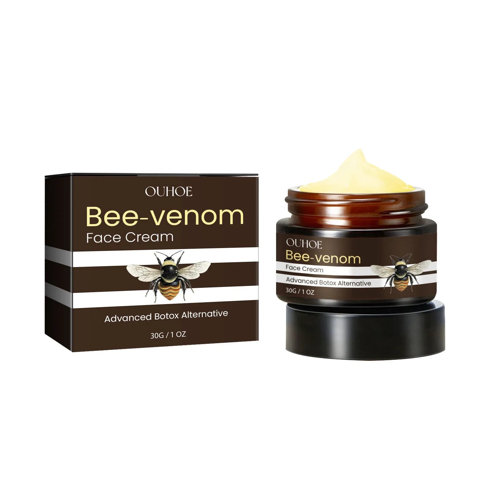OUHOE Bee Firming Cream hydrating nourishing face cream in a 30g pot.