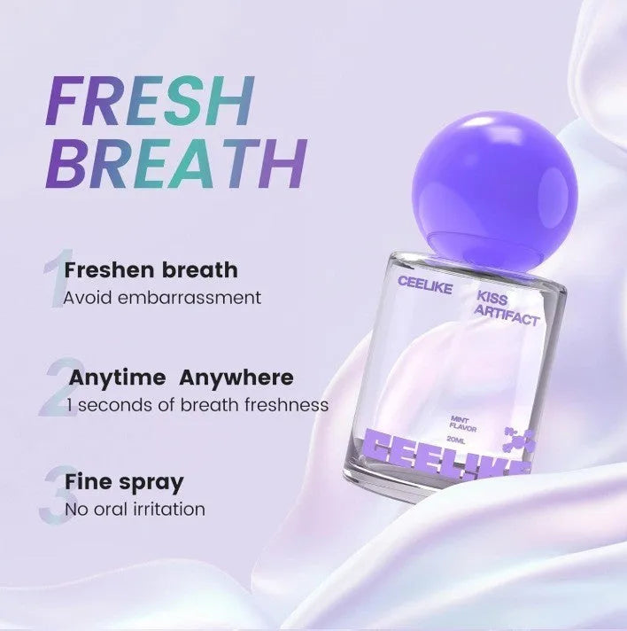 20ml probiotic oral care spray bottle for makeup tools cleaning measuring 4.7x4.7x10cm