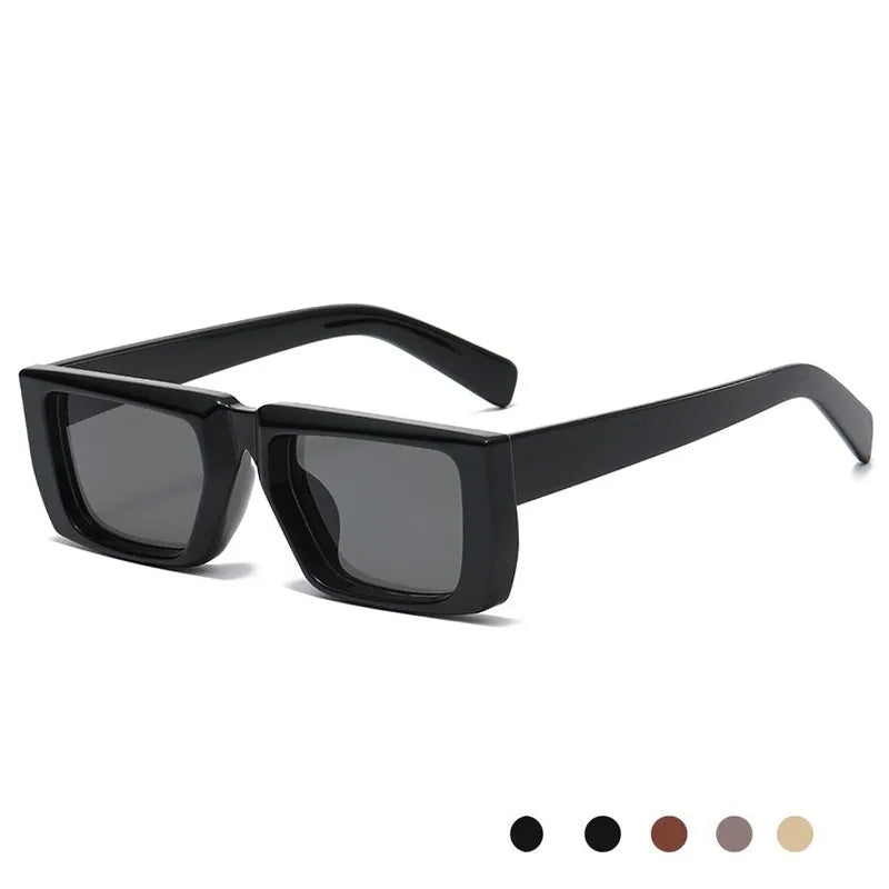 Special-shaped Y2K style sunglasses with UV400 protection in multiple frame and lens colour combinations