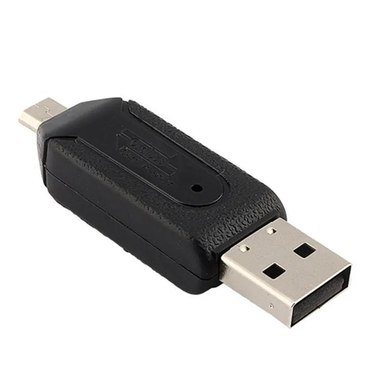 OTG card reader for Android phones and computers in multiple colours with USB 2.0 interface