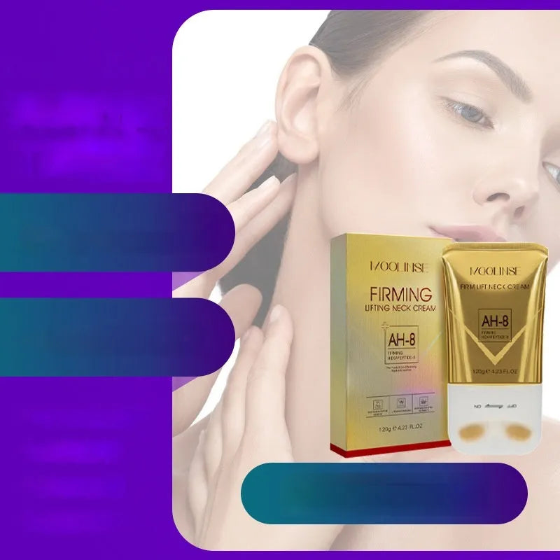 Neck Roller Cream moisturiser for dry skin in medium sample size packaging