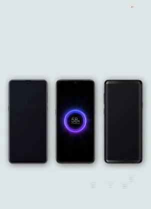 White and black large capacity 10000mAh power bank with USB-C port and wireless charging symbol.