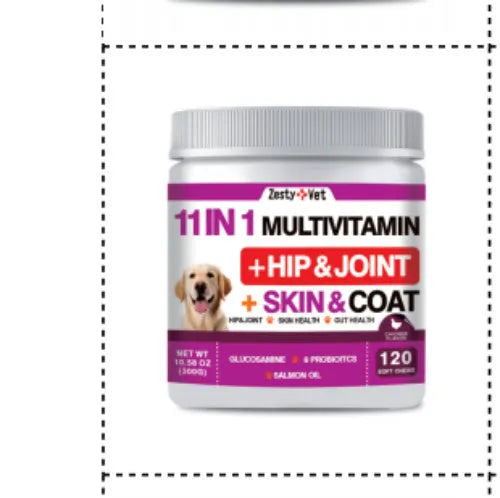 Bottle of 120 dietary supplement capsules with a label indicating one of seven style options.