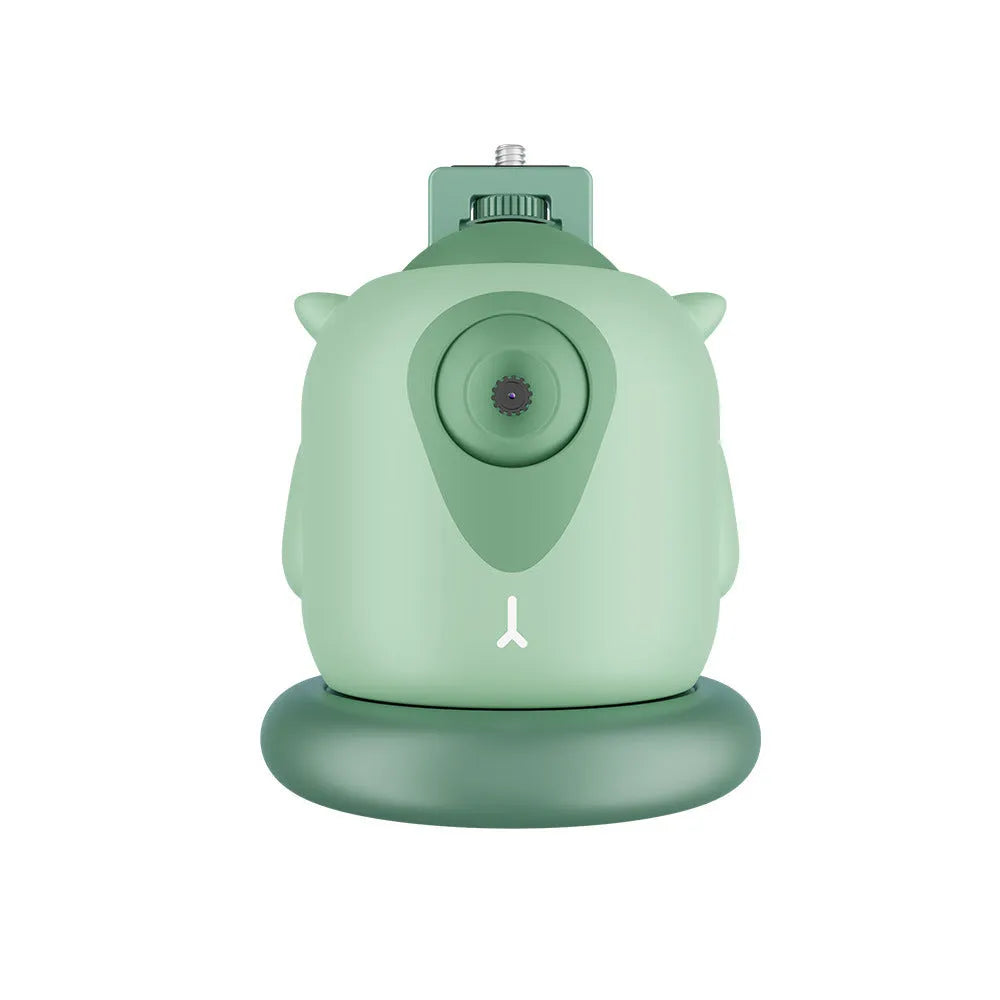 360 rotation intelligent follow-up gimbal with AI face recognition in dark green or grass green