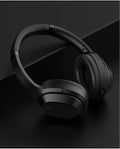 Black Gorsun E98 wireless over-ear Bluetooth headphones with padded headband and Memory-protein ear cushions.