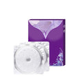 Beige self-adhesive silicone breast enhancement chest patch pair for body tightening