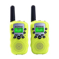 Children's walkie talkie handheld station in various colours with 22-channel capability