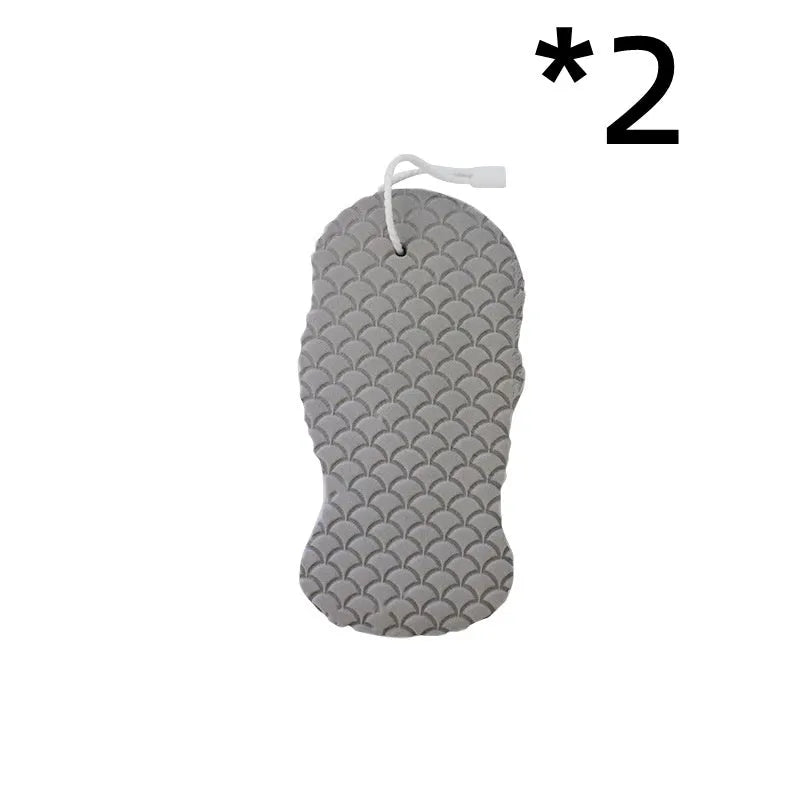 3D fish scale pattern bath sponge for body exfoliation in multiple colour options