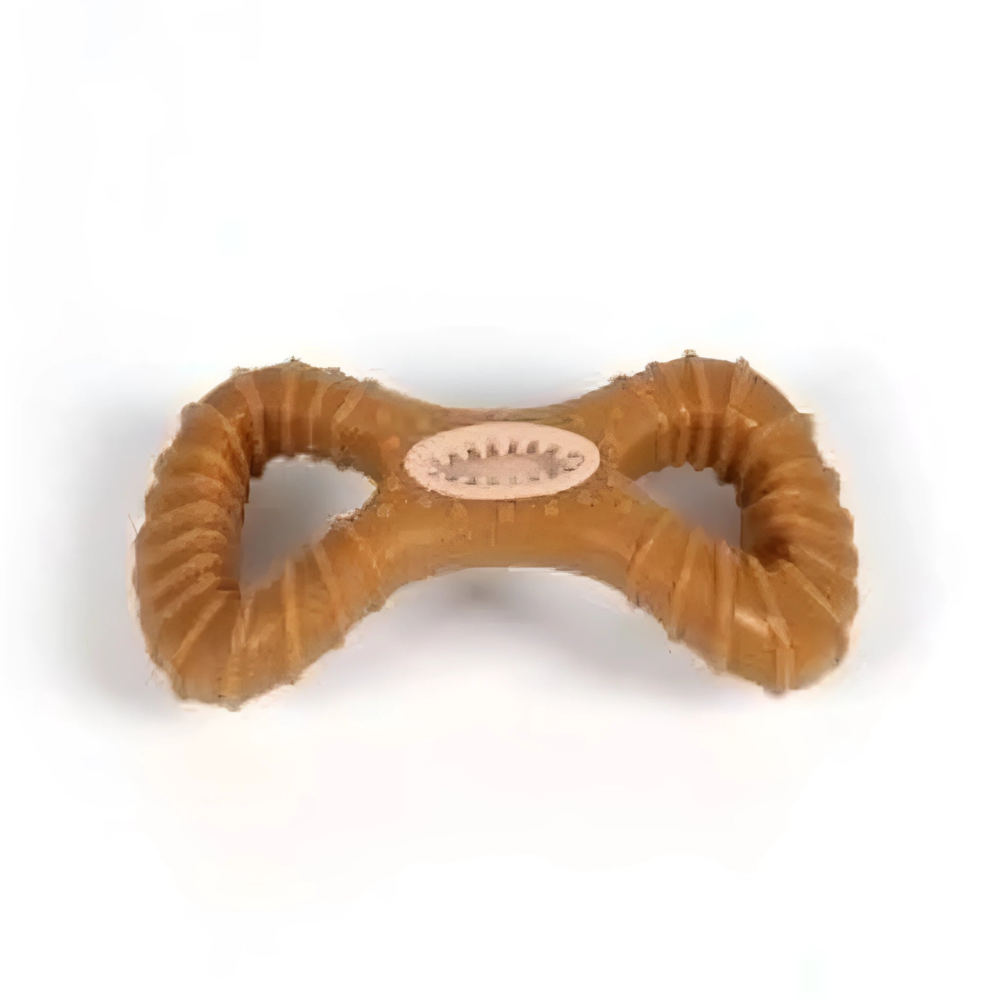 Durable bite-resistant dog chew bone toy in 8 shape and Y shape configurations for dental cleaning and interactive play