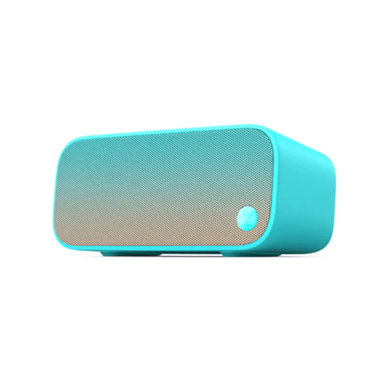 Elf sugar cube AI smart WiFi speaker in blue, green, red, or white colours