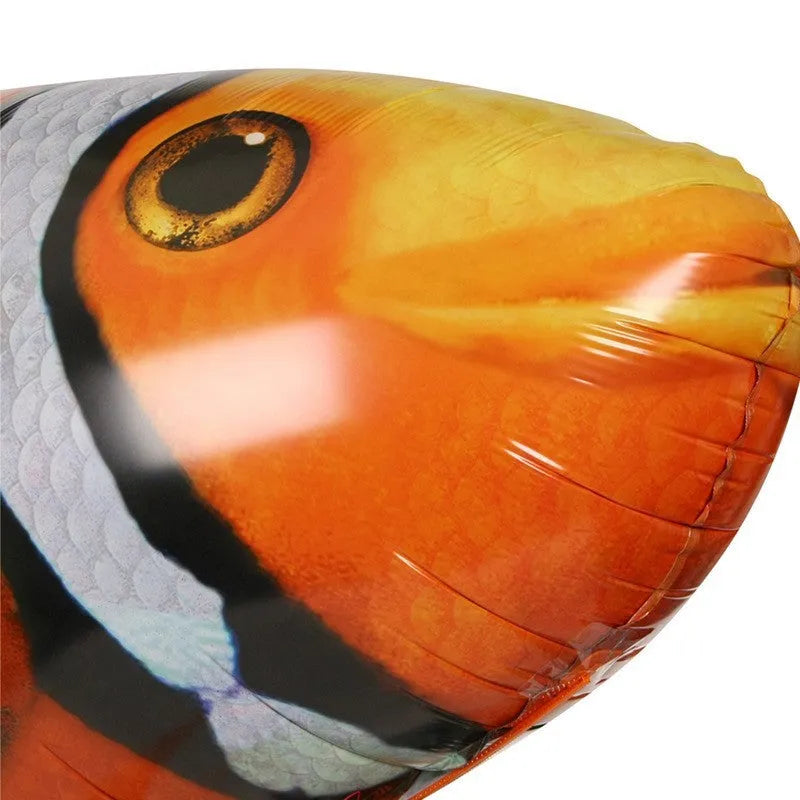 Remote control shark inflatable balloon with helium floating and infrared controller