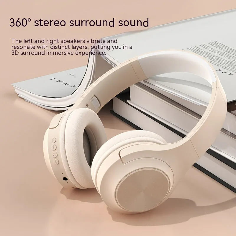 Creative wireless Bluetooth headset in Ivory White colour with charging case