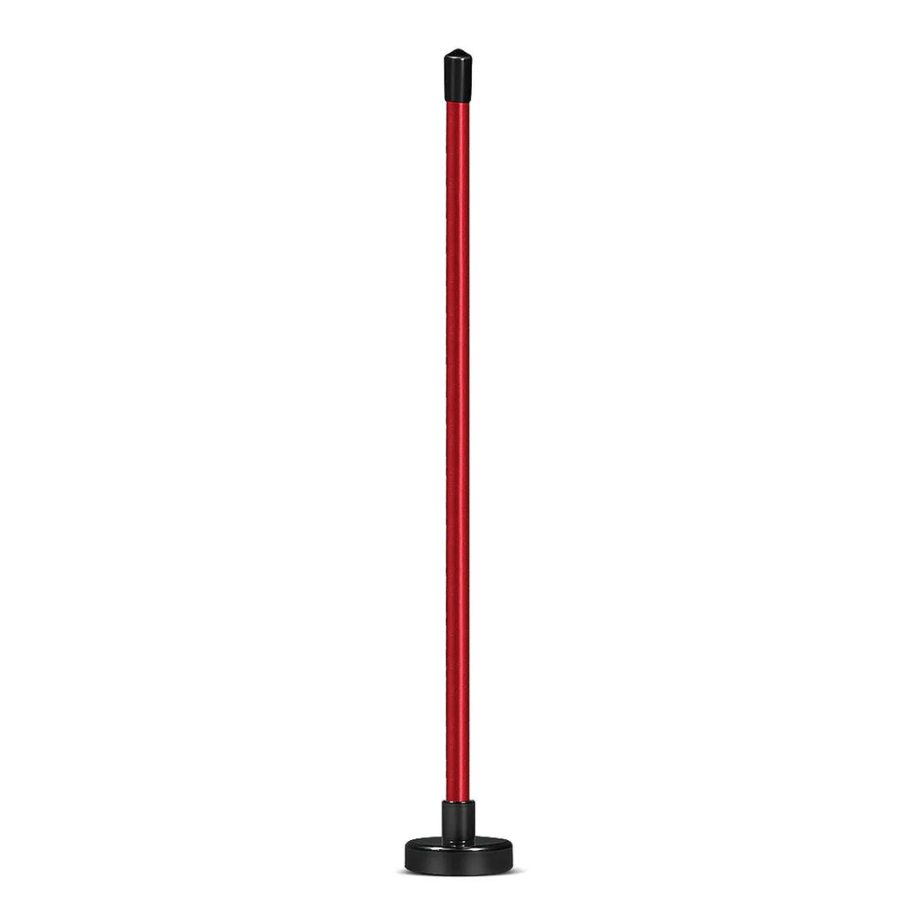 Aluminium alloy magnetic direction golf swing trainer in red or blue colour for baseball bar alignment practice