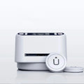 Automatic poker dealing device with plastic housing and card dispenser