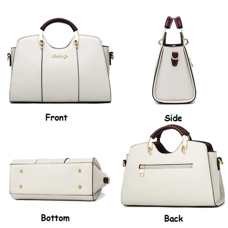 Women's PU shoulder bag handbag with zipper closure in wine red, 28.5x27x10cm