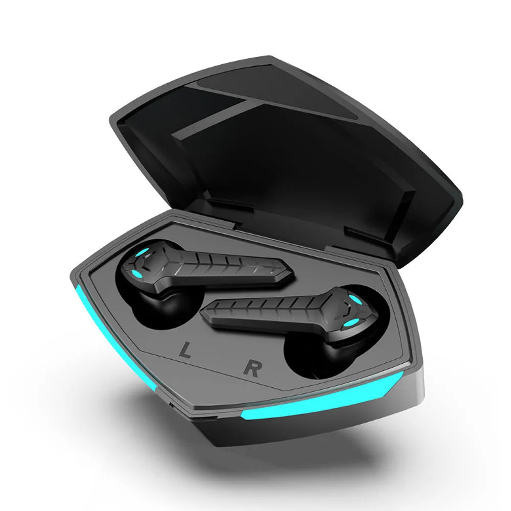 X15 wireless in-ear gaming headset in multiple colours with charging case