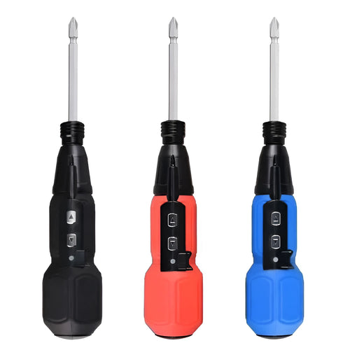 36V alloy steel straight handle electric screwdriver with lithium battery in black colour option